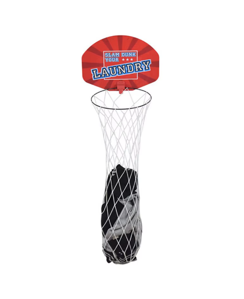 Basketball Over-Door Hanging Laundry Hamper